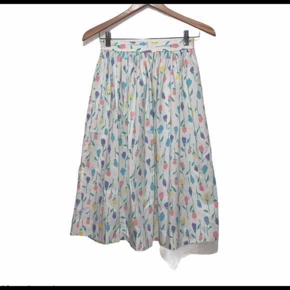 Funtasia! Too Dallas Girls Tulip Print Top and Skirt Set 14 - Picture 5 of 12